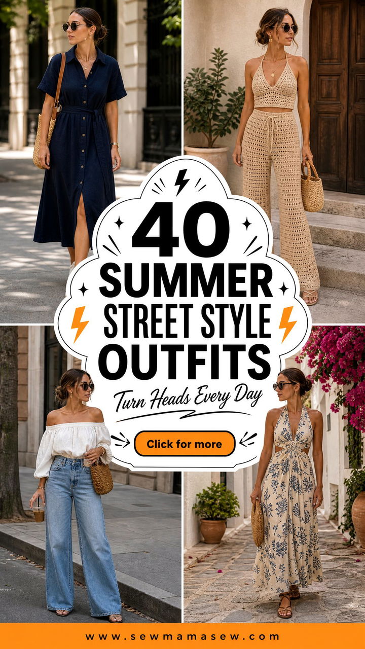 40 Summer Street Style Outfits to Turn Heads Daily - 40 Summer Street Style Outfits to Turn Heads Daily