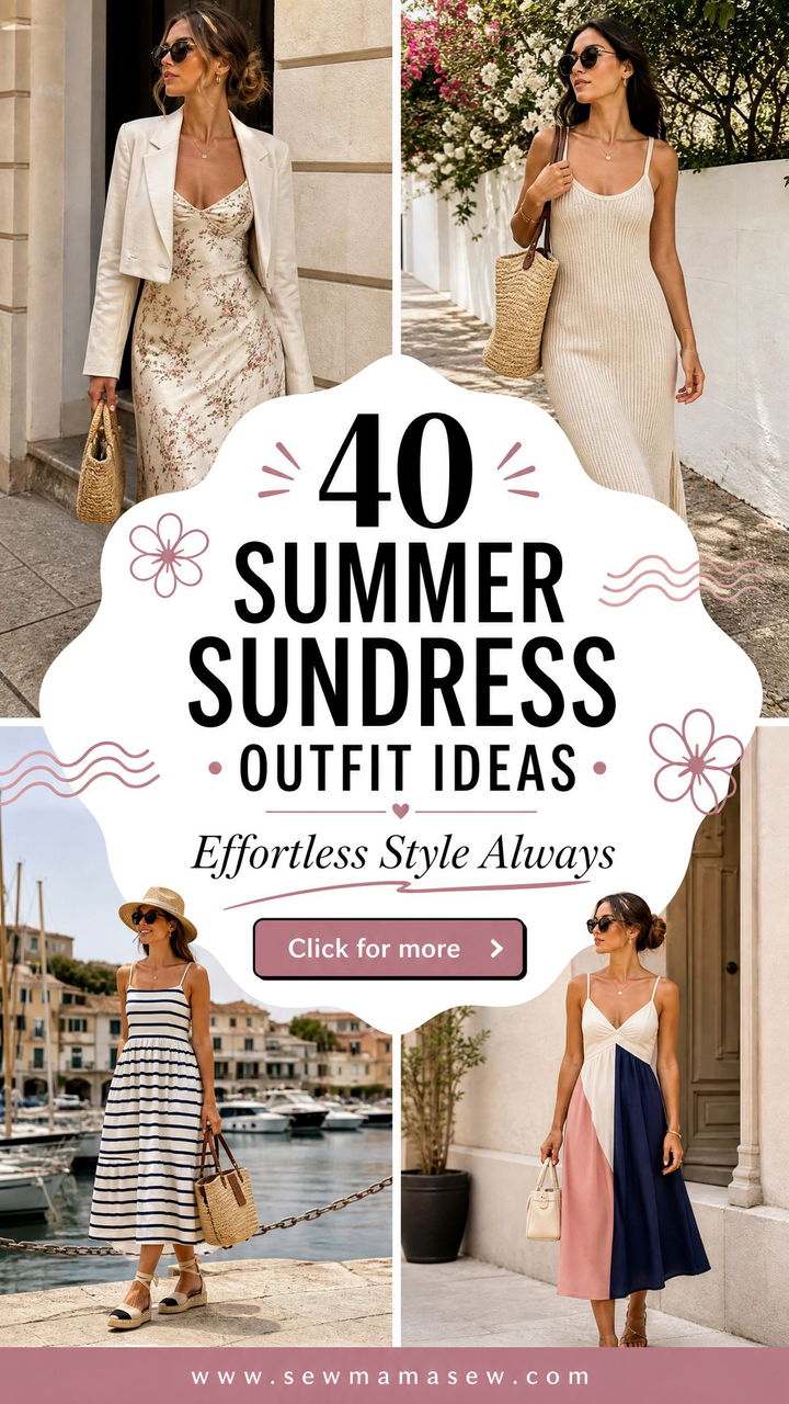 40 Summer Sundress Outfit Ideas for Effortless Style - 40 Summer Sundress Outfit Ideas for Effortless Style