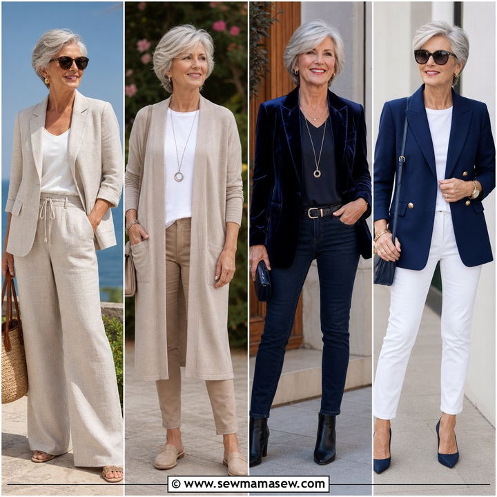 40 Tips: How to Dress in Your 60s with Timeless Style