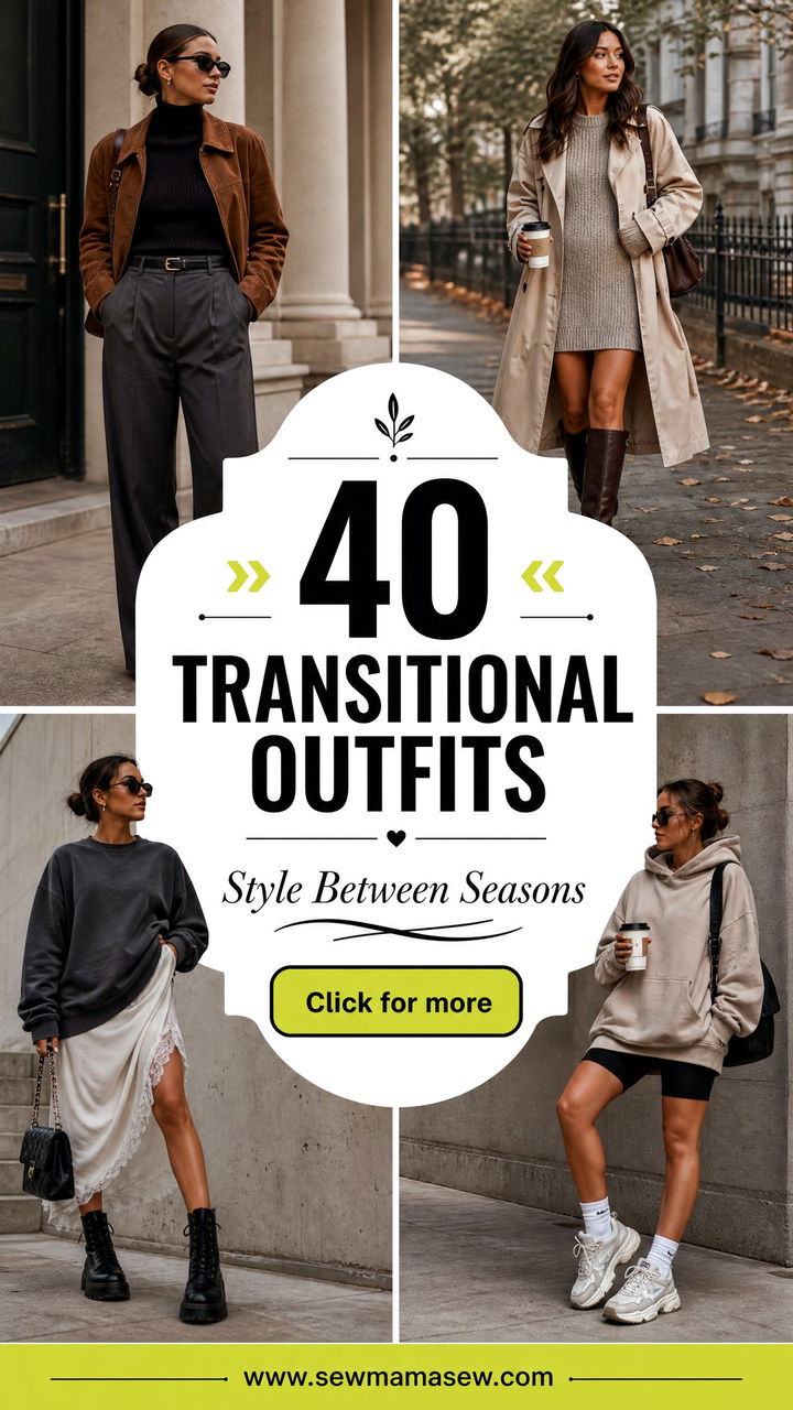40 Transitional Outfits to Style Between Seasons - 40 Transitional Outfits to Style Between Seasons