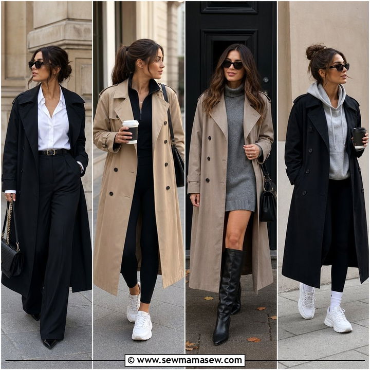 40 Trench Coat Outfit Ideas for Effortless Chic Style