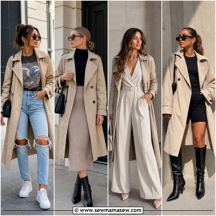 40 Trench Coat Outfits for Timeless, Chic Style