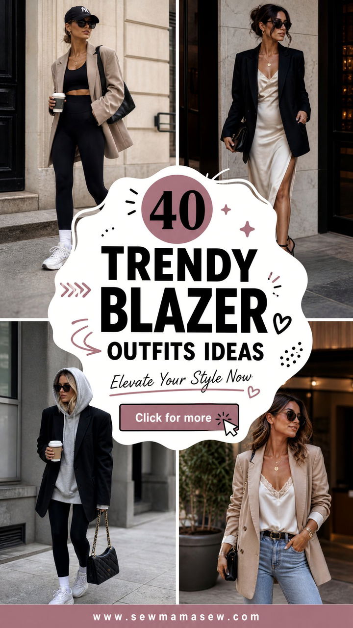 40 Trendy Blazer Outfits Ideas to Elevate Your Style - 40 Trendy Blazer Outfits Ideas to Elevate Your Style