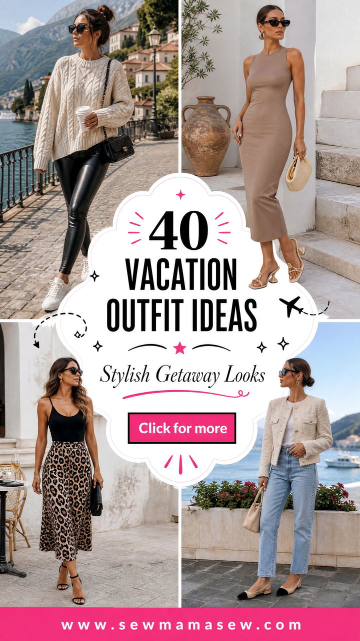 40 Vacation Outfit Ideas for Women Stylish Getaway Looks - 40 Vacation Outfit Ideas for Women: Stylish Getaway Looks