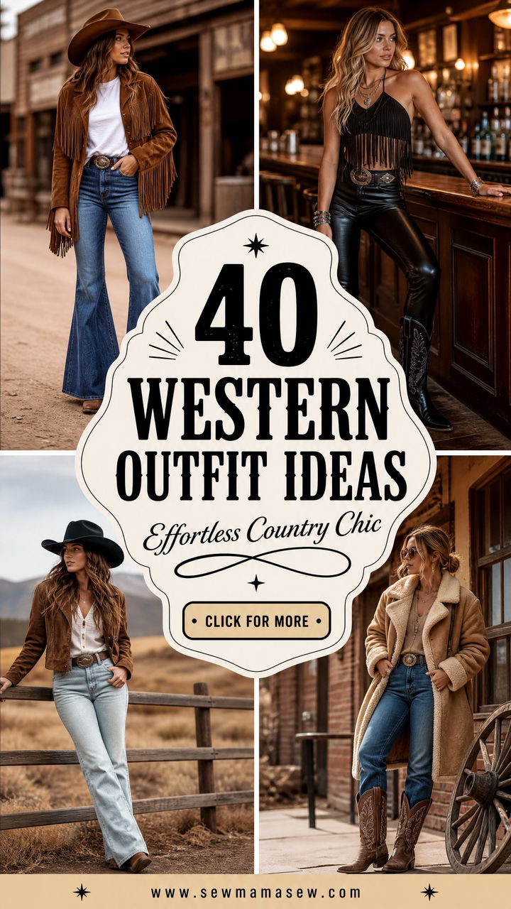 40 Western Outfit Ideas for Effortless Country Chic - 40 Western Outfit Ideas for Effortless Country Chic