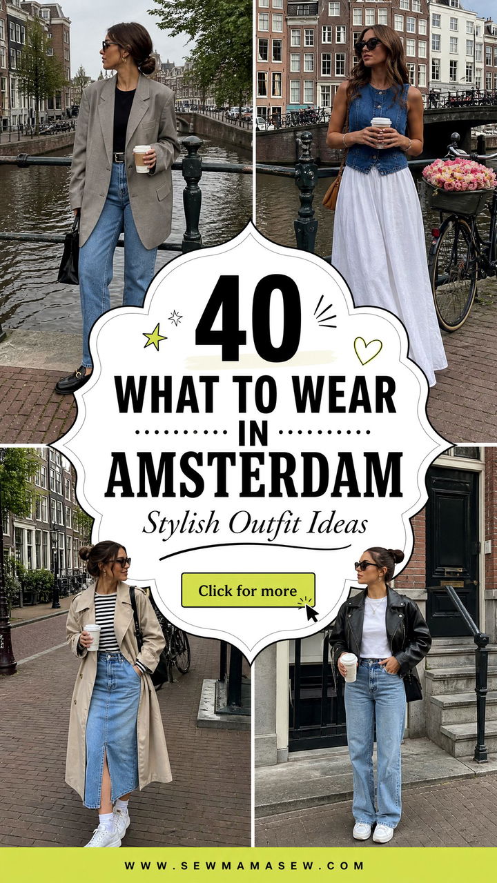 40 What to Wear in Amsterdam Stylish Outfit Ideas - 40 What to Wear in Amsterdam: Stylish Outfit Ideas