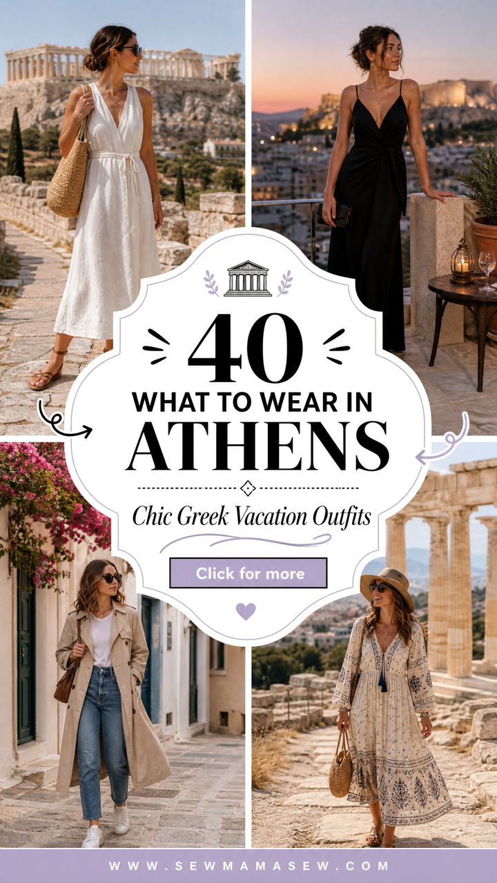 40 What to Wear in Athens Chic Greek Vacation Outfits - 40 What to Wear in Athens: Chic Greek Vacation Outfits