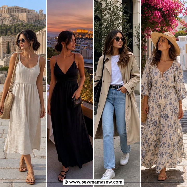40 What to Wear in Athens: Chic Greek Vacation Outfits