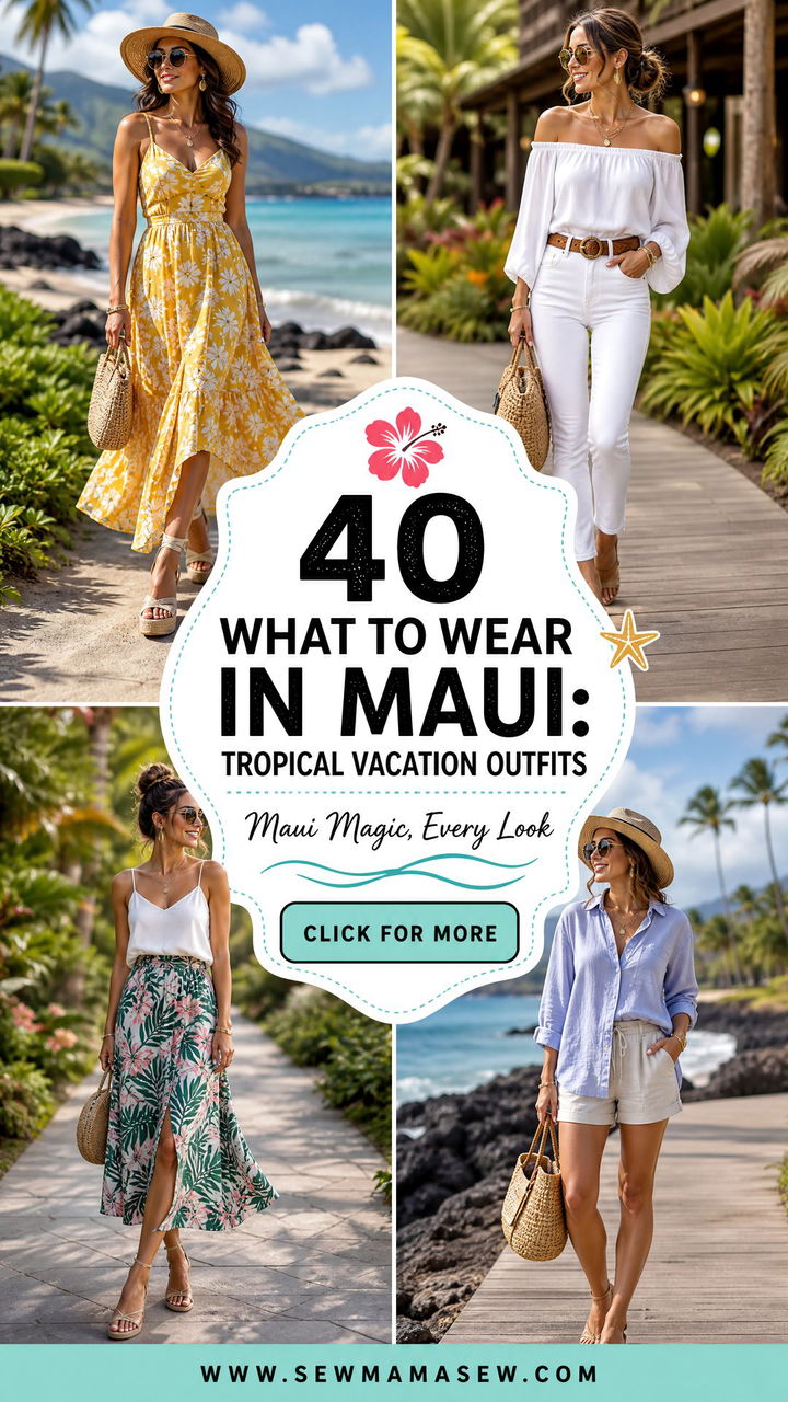 40 What to Wear in Maui Tropical Vacation Outfits - 40 What to Wear in Maui: Tropical Vacation Outfits