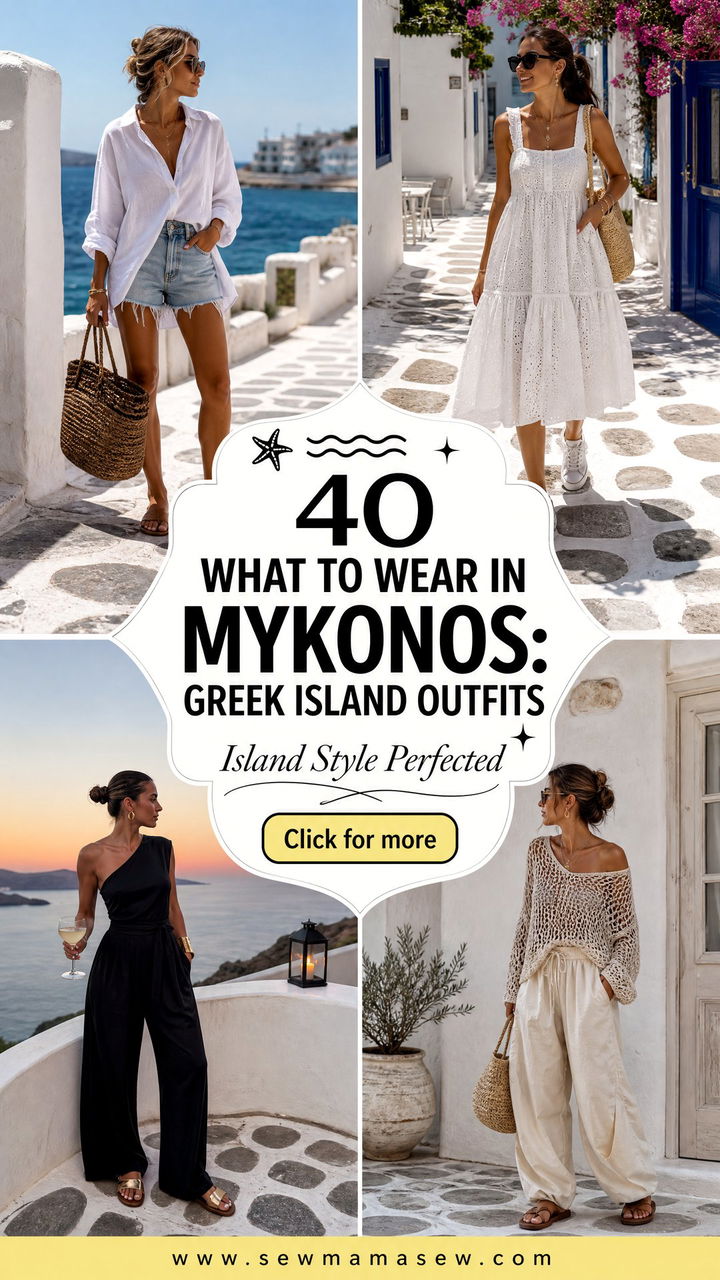 40 What to Wear in Mykonos Greek Island Outfits - 40 What to Wear in Mykonos: Greek Island Outfits