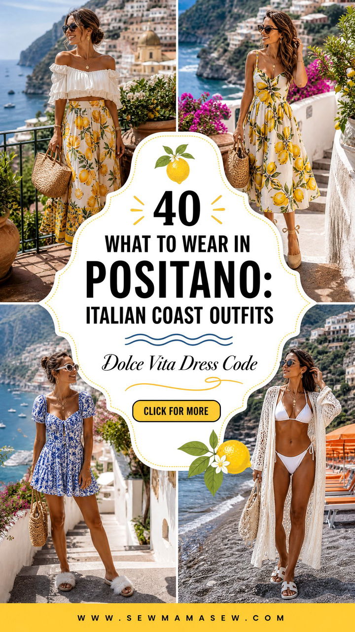 40 What to Wear in Positano Italian Coast Outfits - 40 What to Wear in Positano: Italian Coast Outfits