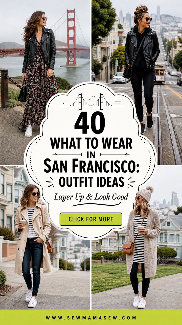 40 What to Wear in San Francisco Outfit Ideas - 40 What to Wear in San Francisco: Outfit Ideas