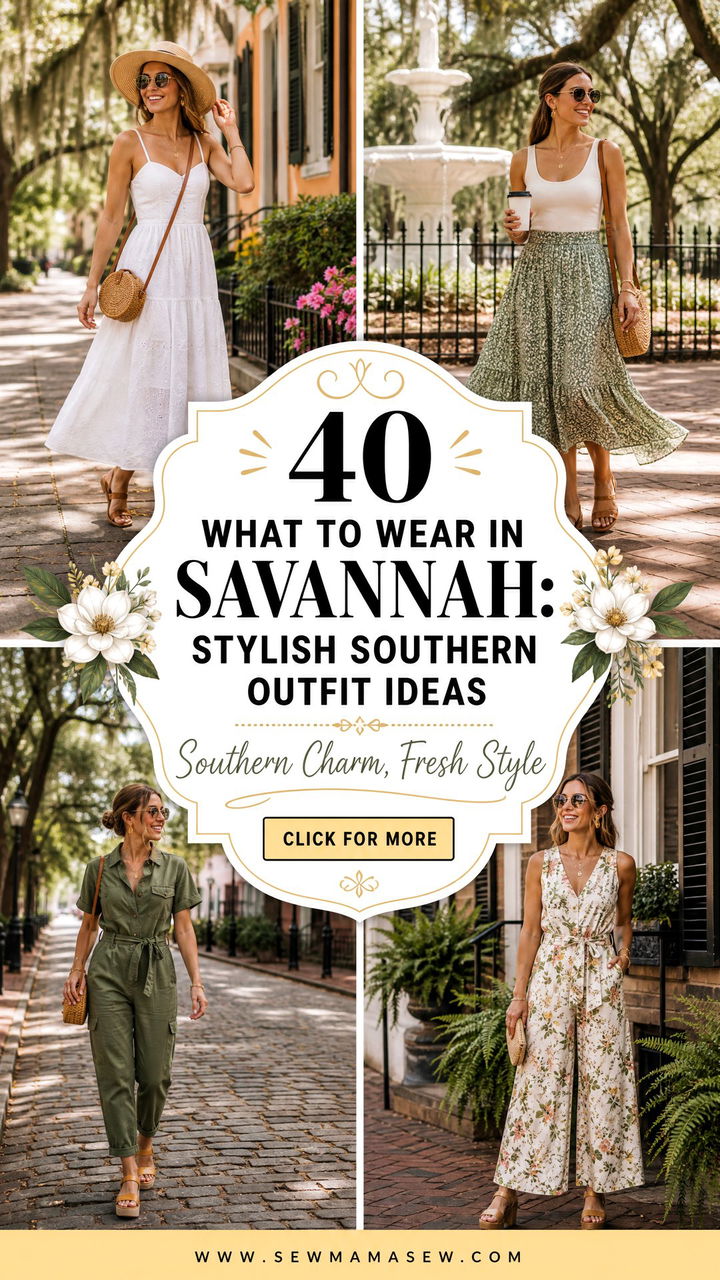 40 What to Wear in Savannah Stylish Southern Outfit Ideas - 40 What to Wear in Savannah: Stylish Southern Outfit Ideas