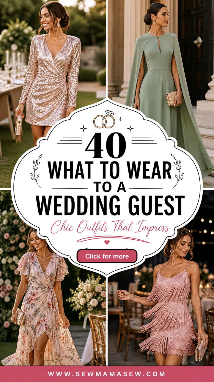 40 What to Wear to a Wedding Guest Chic Outfits - 40 What to Wear to a Wedding Guest: Chic Outfits