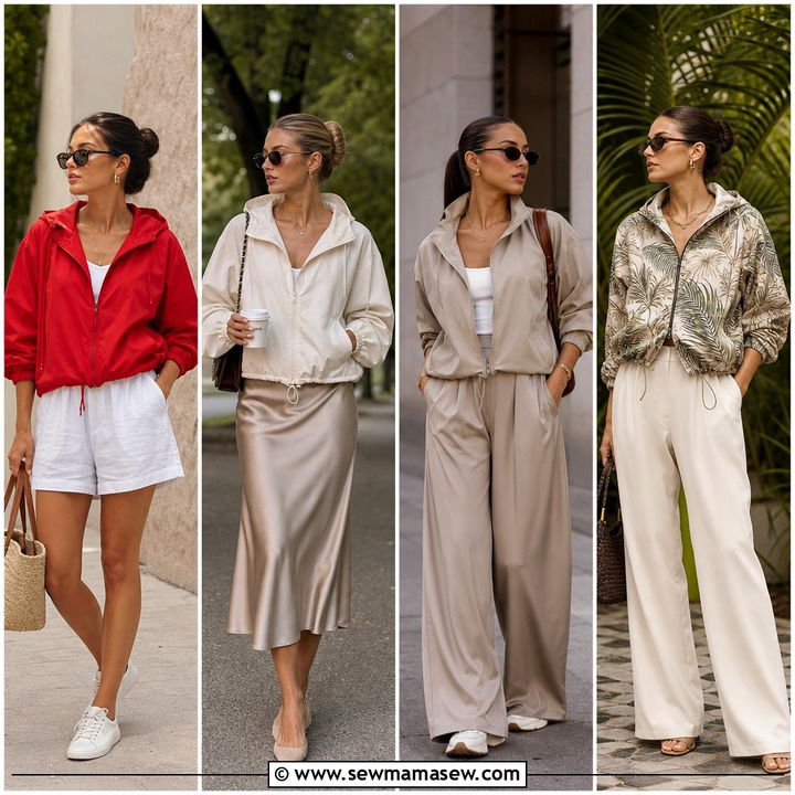 40 Windbreaker Outfits: Sporty & Stylish Looks
