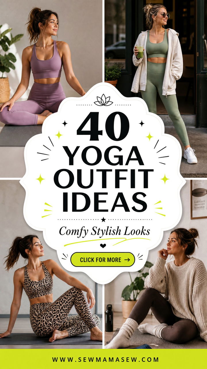 40 Yoga Outfit Ideas for Women Comfy and Stylish Looks - 40 Yoga Outfit Ideas for Women: Comfy & Stylish Looks