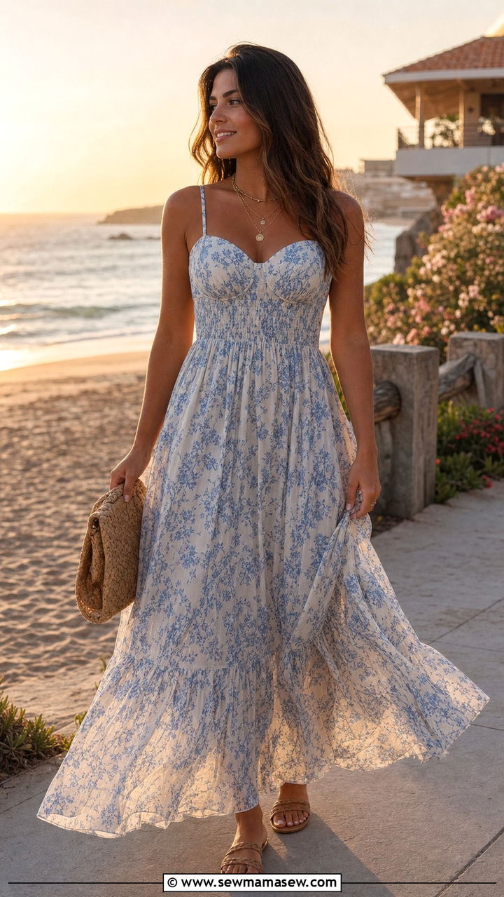 A Line Maxi Dress Rectangle Body Shape - 25 classy outfits for rectangle body shape