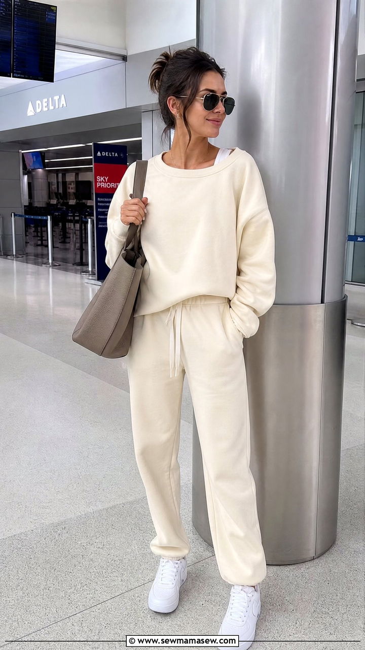 Airport Travel Outfit Sweatsuit Set - 35 Big Island outfit ideas