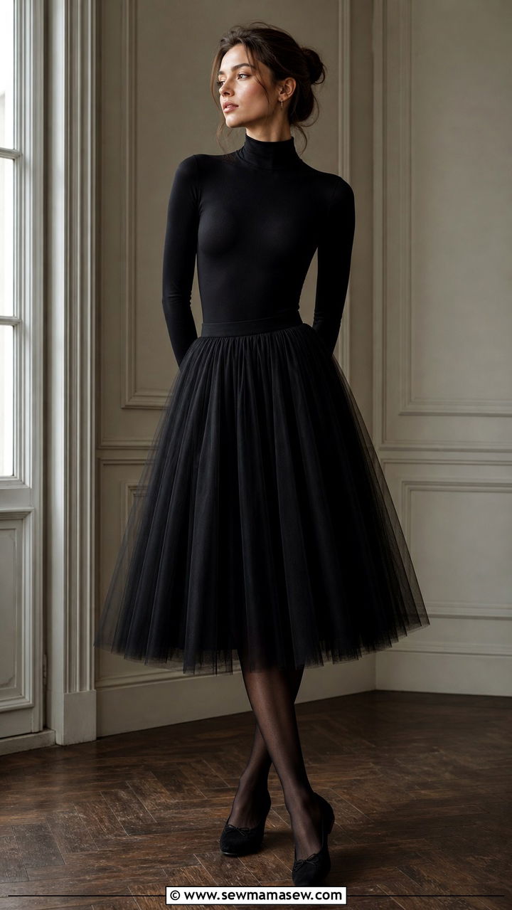All Black Balletcore Outfit - 40 Balletcore outfit ideas 2026