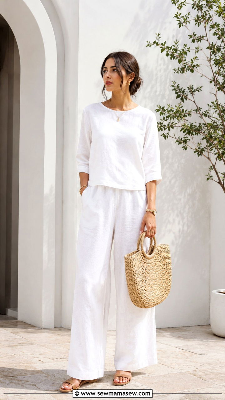 All White Modest Outfit - 30 casual modest classy outfits