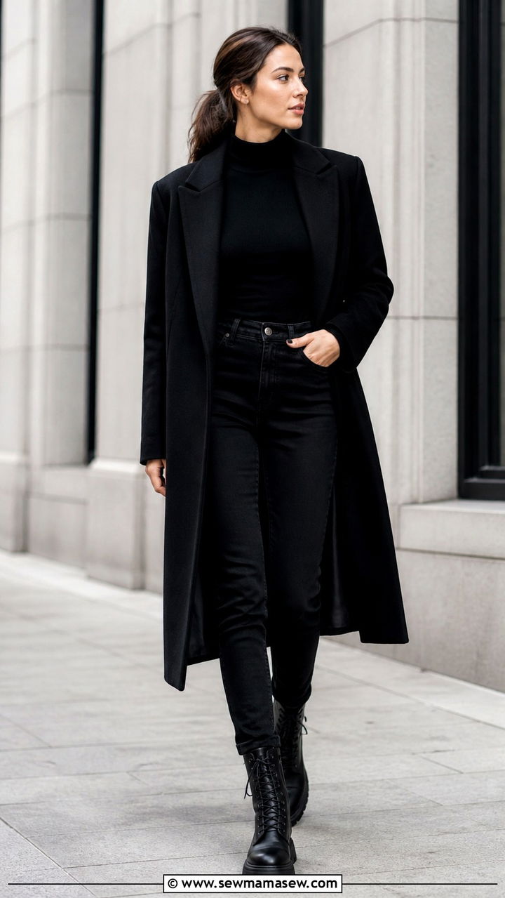 All black combat boots outfit - 40 Combat boots outfit ideas