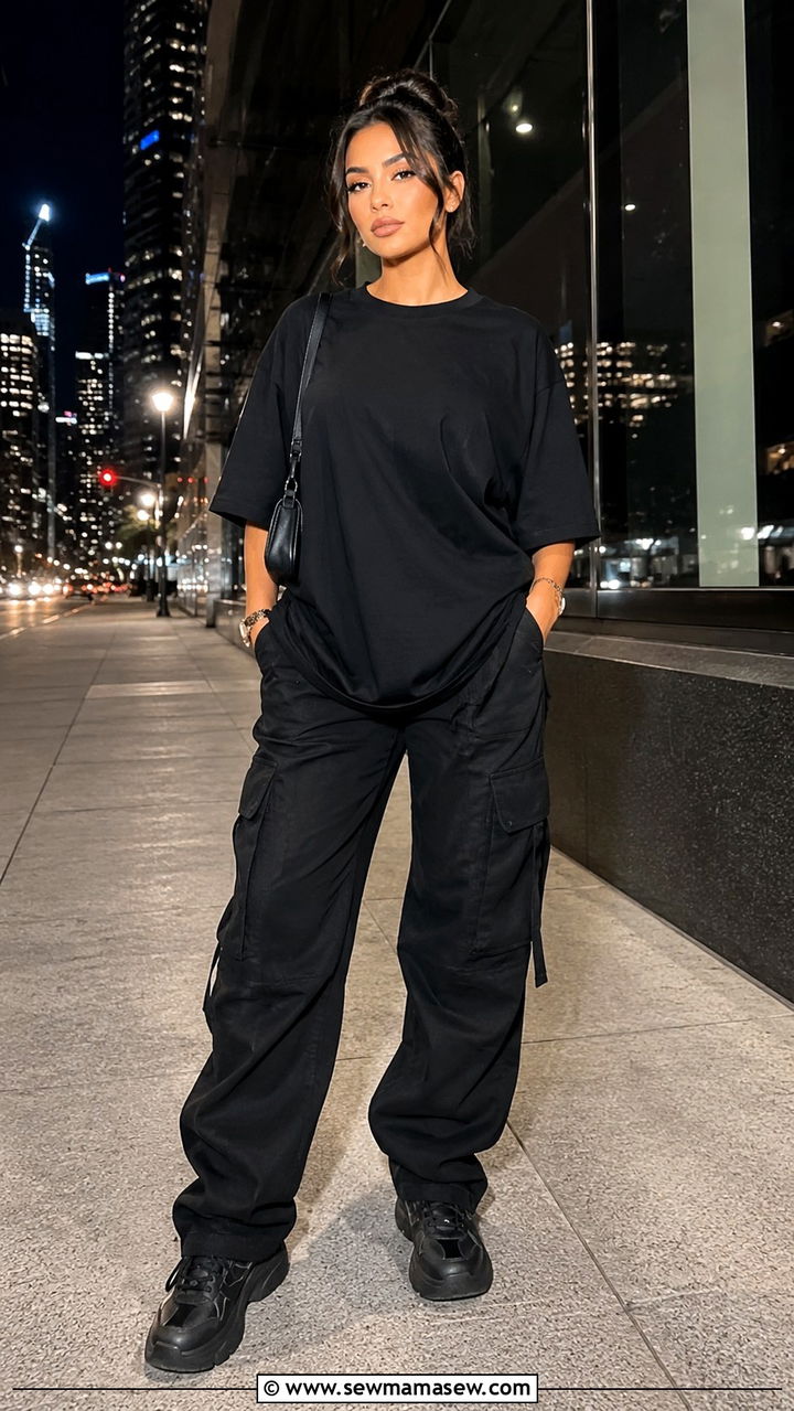 All black nightlife outfit Mumbai - 25 Mumbai outfit ideas