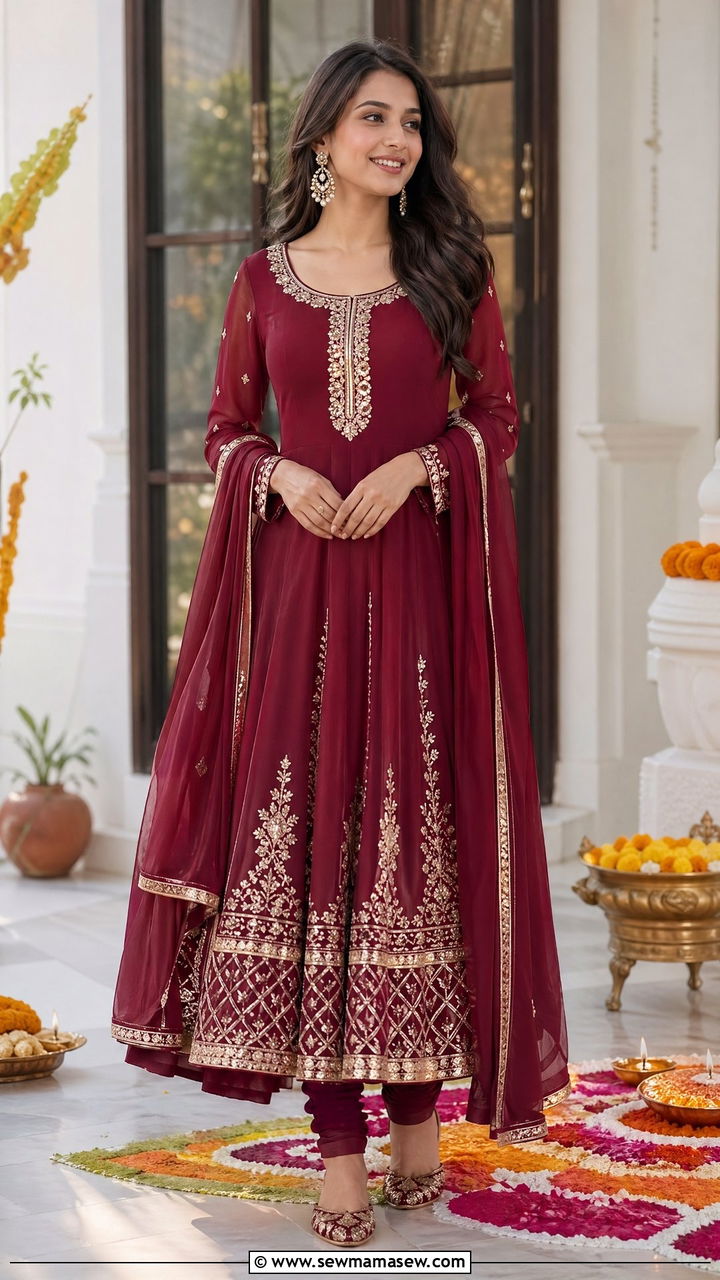 Anarkali Suit For Diwali - 35 Diwali outfit ideas