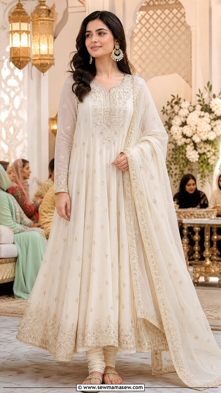 Anarkali Suit Ramadan Outfit Traditional - 40 Ramadan outfit ideas