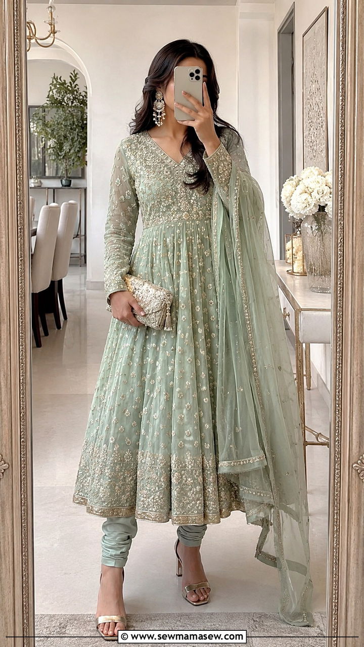 Anarkali Suit Suhoor Outfit - 20 Suhoor outfit ideas