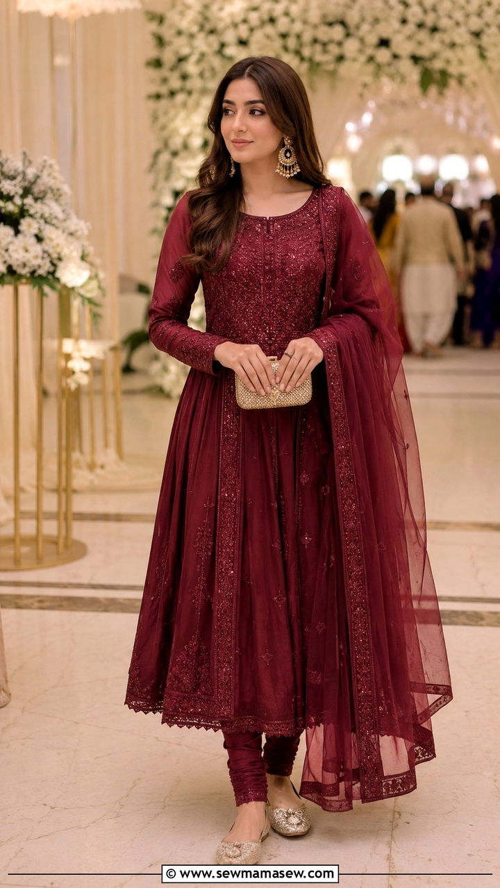 Anarkali Suit for Nikkah Ceremony Guest - 25 Wedding guest outfit ideas Nikkah ceremony