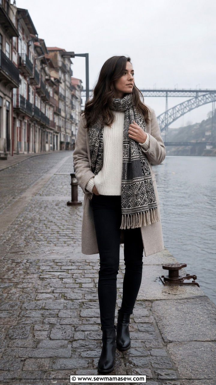 Ankle Boots And Skinny Jeans Porto Winter Outfit - 25 Porto outfit ideas