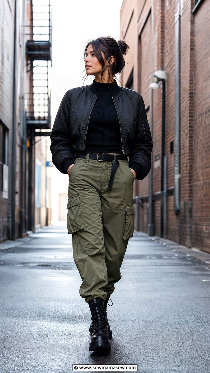 Ankle boots with cargo pants outfit - 35 How to style ankle boots