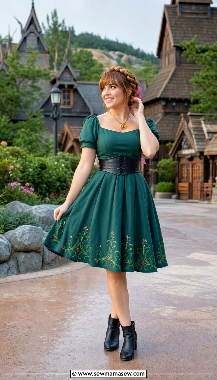 Anna coronation dress Disneybound - 25 Disney princess bounding ideas