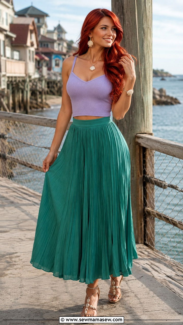 Ariel Disney Bounding Outfit - 30 Disney bounding outfit ideas