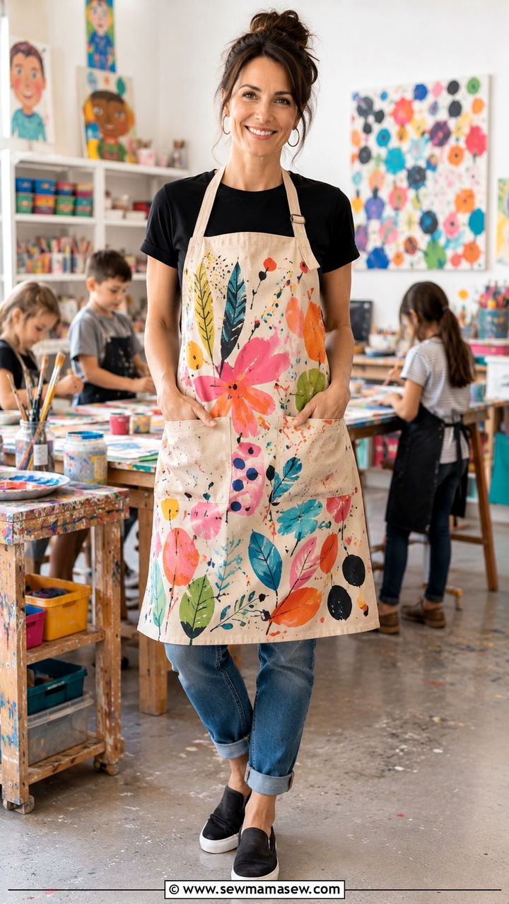 Art teacher apron outfit - 20 Art teacher outfit ideas