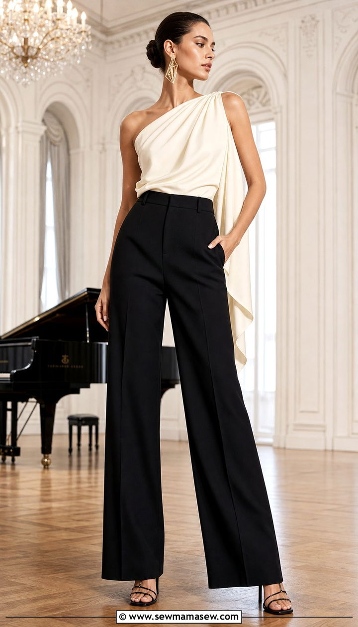 Asymmetrical Top Concert Outfit - 25 concert outfits aesthetic
