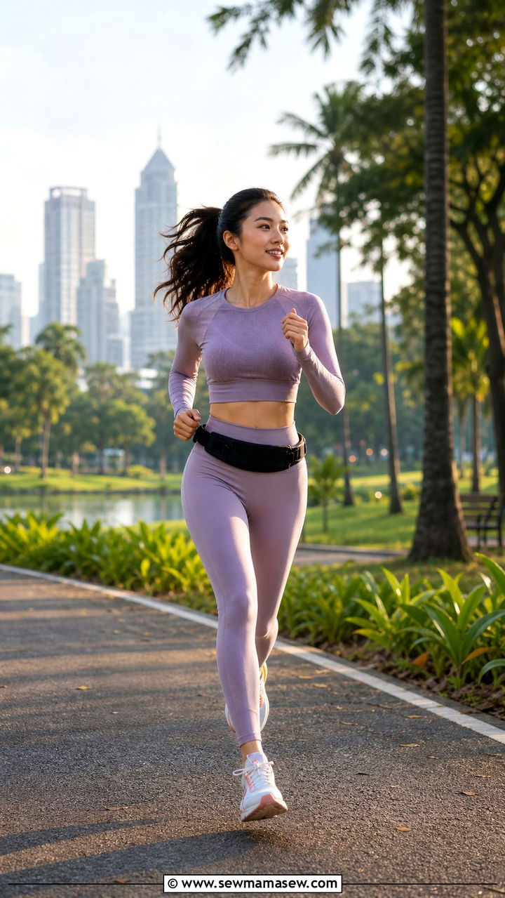 Athleisure Set for Lumpini Morning Run - 40 What to wear in Bangkok