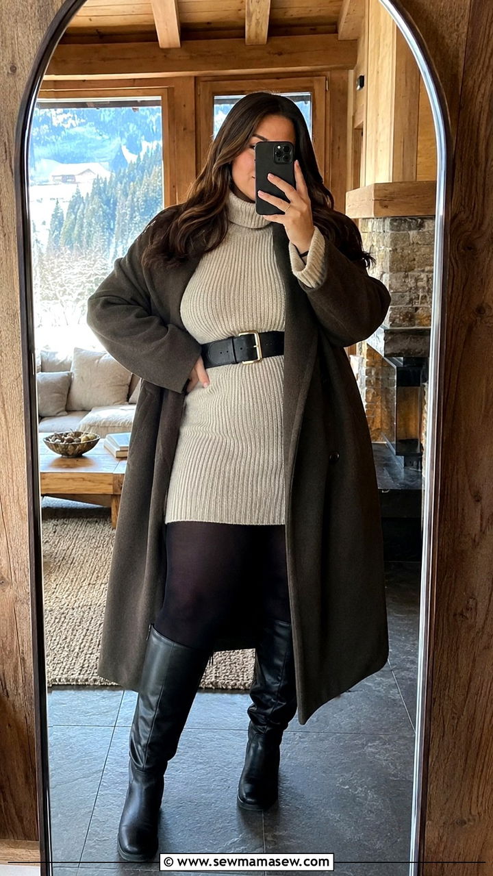 Athleisure set with slipon sneakers - 30 Travel outfits for plus size