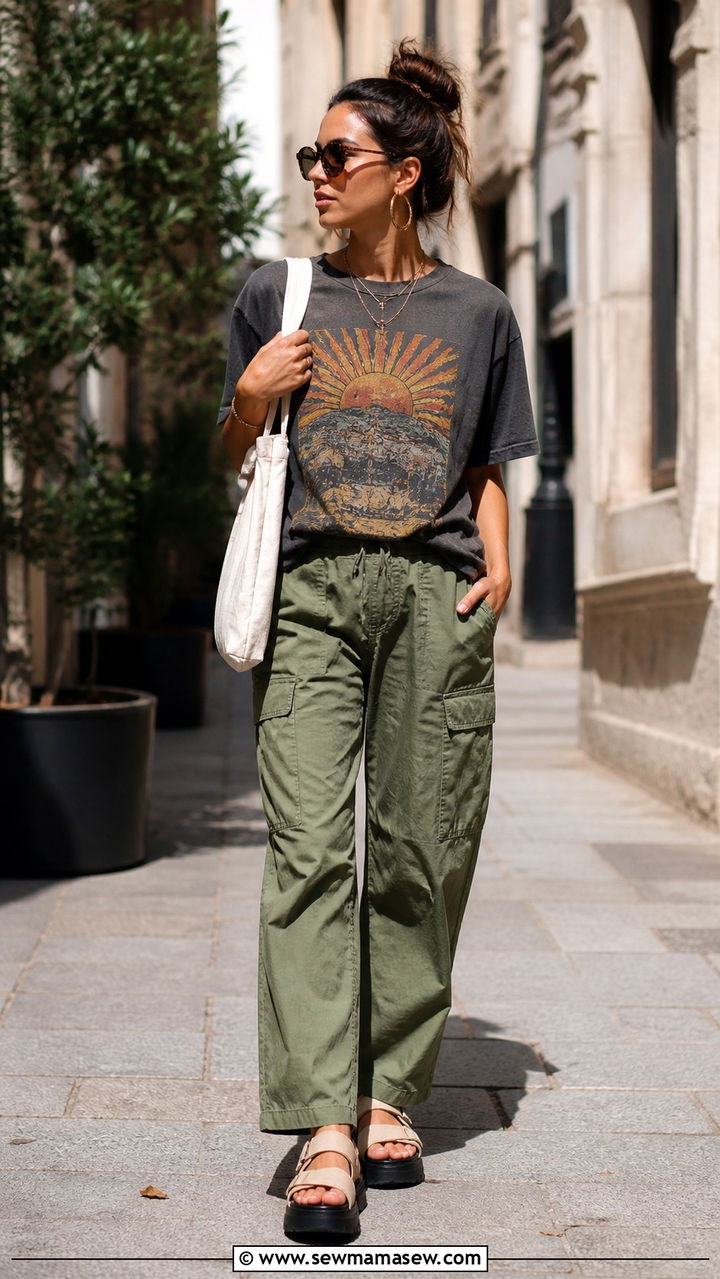 Athletic Biker Short Set Outfit - 40 Casual summer outfits