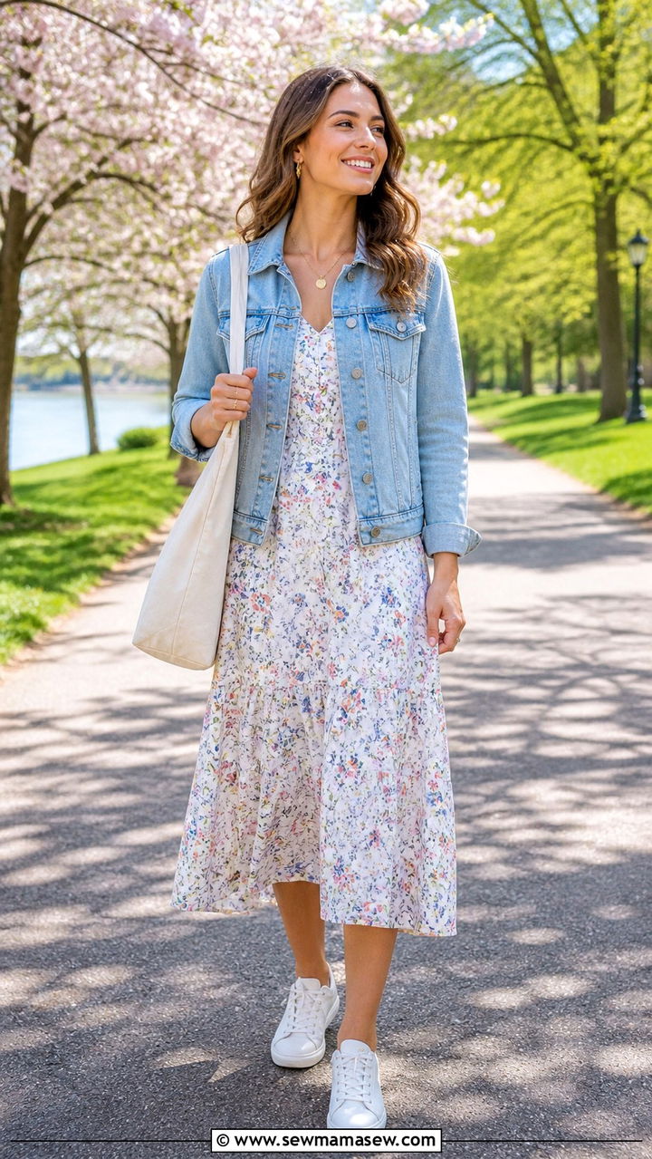 Baby Blue Denim Jacket Outfit - 40 Baby blue outfit ideas