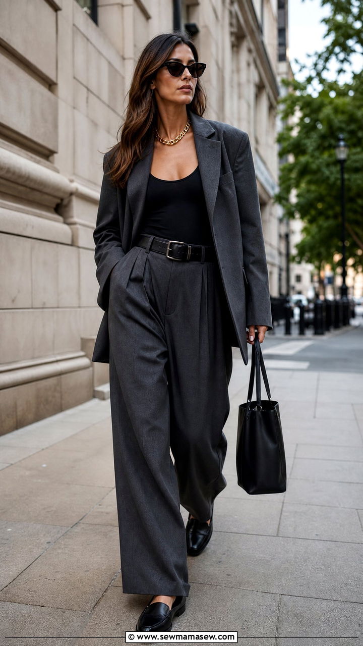 Baggy Suit Outfit Women - 30 glamoratti outfits aesthetic