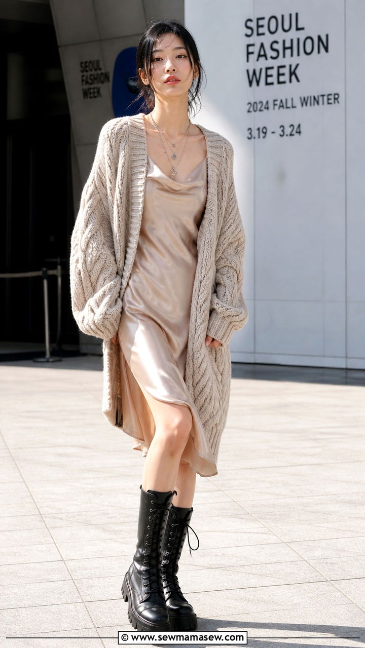 Baseball Jacket and Mini Pleated Skirt - 40 What to wear in Seoul