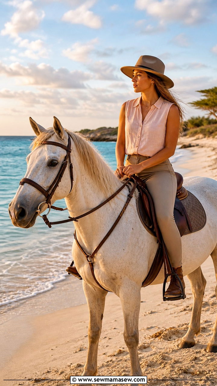 Beach Horseback Riding Outfit Aruba - 40 What to wear in Aruba