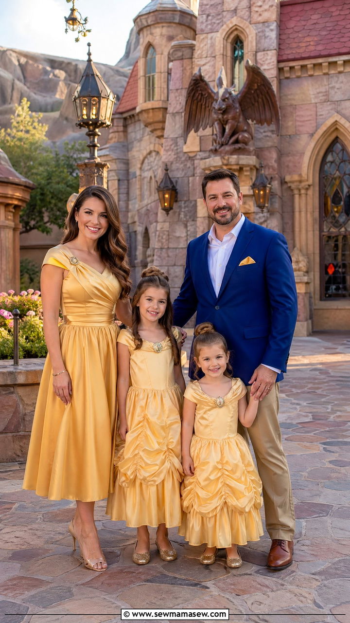 Beauty and the Beast Family Outfits - 35 Disney outfit ideas for family