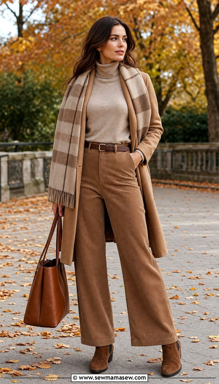 Beige fall outfit - 35 beige outfit ideas for women