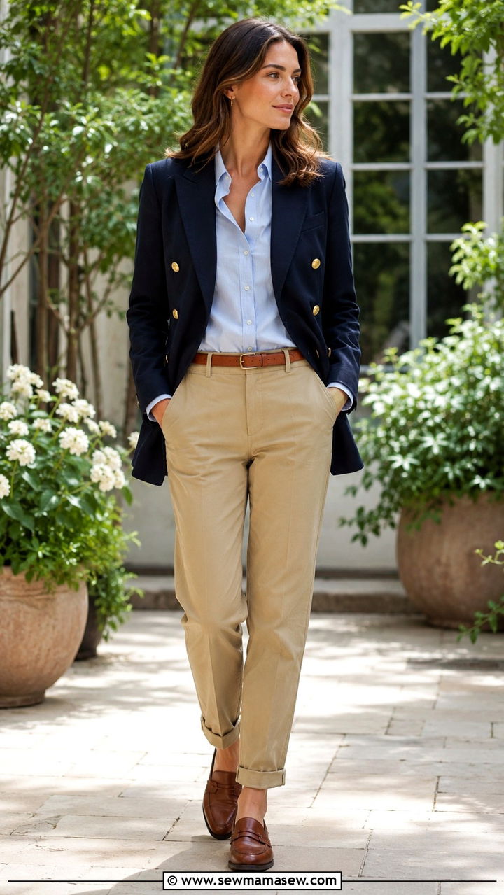 Beige linen suit outfit - 20 Quiet luxury outfit ideas Loro Piana style