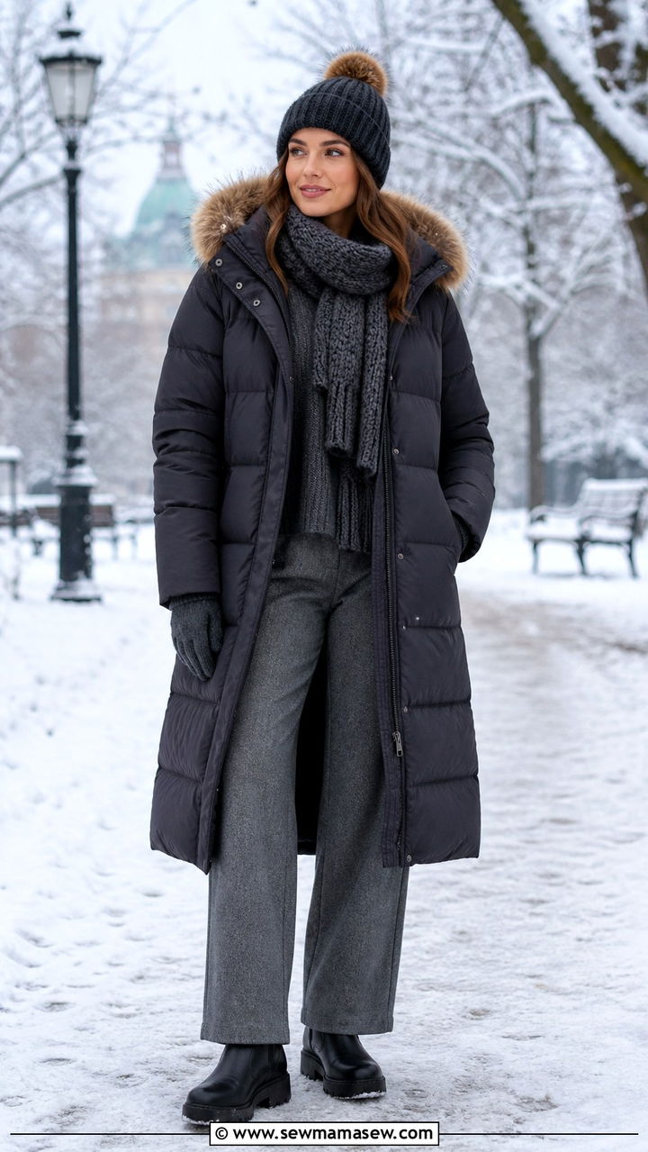Belfast winter layering outfit - 20 Belfast outfit ideas