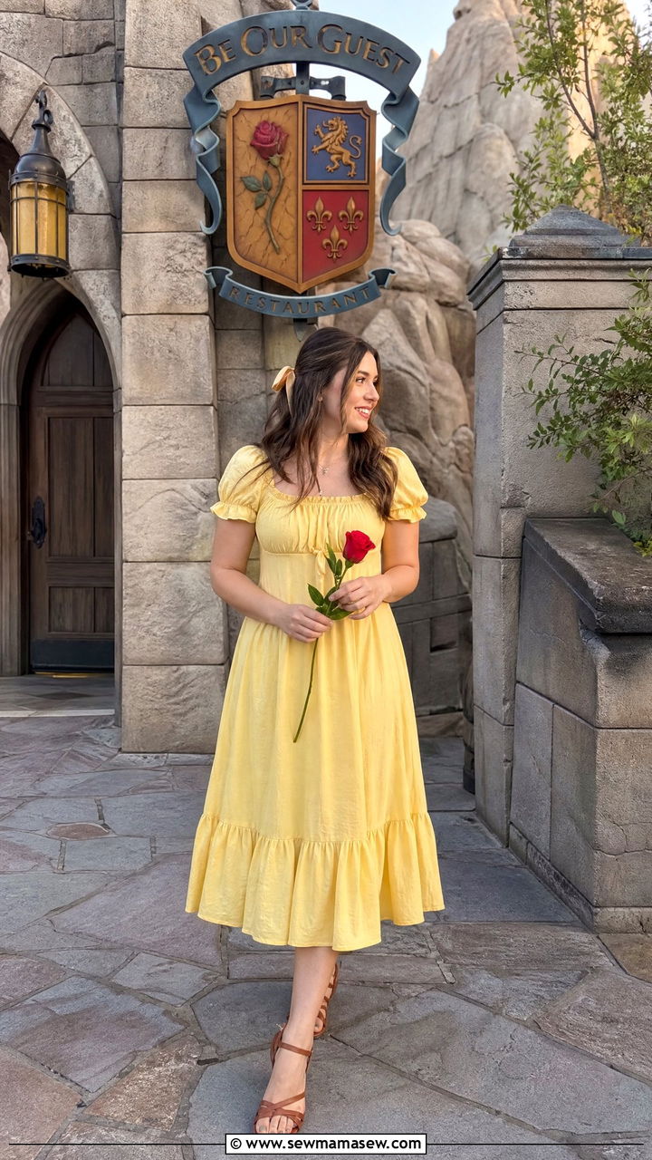 Belle Yellow Sundress Outfit - 35 Magic Kingdom outfit ideas