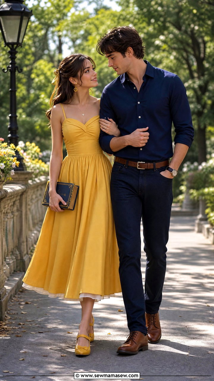 Belle and Beast Couple Matching Outfit - 30 Disney outfits matching