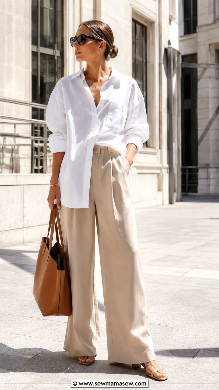 Belted Blazer With Pencil Skirt And Pointed Toe Pumps - 30 transitional office outfit ideas